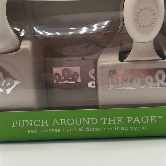 Martha Stewart Paper Punch Ribbon Loop Around The Page NWT 2 Punch set - Picture 7 of 9